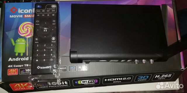 Медиаплеер iconbit Movie Smart 4K купить в Мичуринске | Электроника | Авито