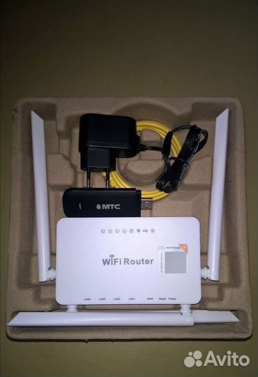 Модем 4G 8810FT с настроенным WiFi роутером WE1626