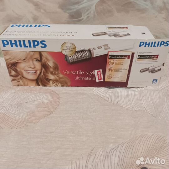 Фен щетка вращающаяся philips