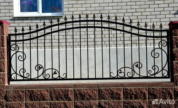 Заборы металлические Модель № 1271