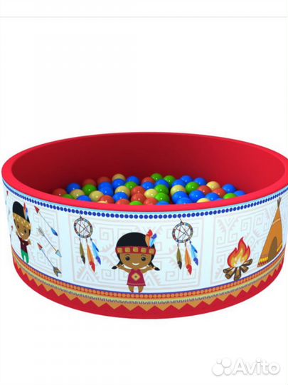 Сухой бассейн с шариками