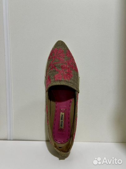 Слипоны Miu Miu