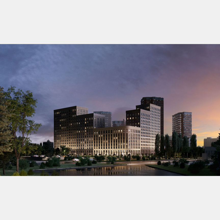 3-к. квартира, 77 м², 2/17 эт.