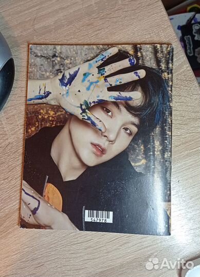 Школьная тетрадь в клетку с BTS 48 листов