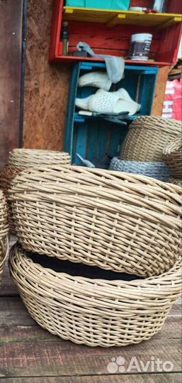 Кашпо из ротанга под елку пермь