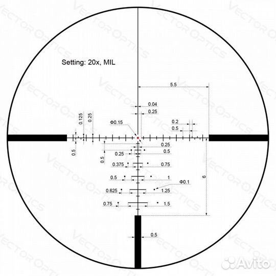 Vector Optics Paragon 4-20x50 