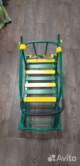 Детские санки с колесами