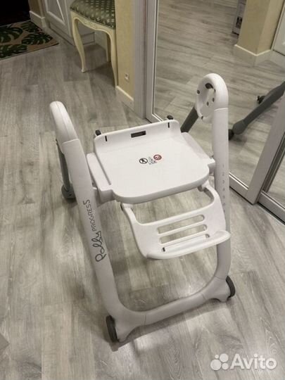 Стульчик для кормления chicco polly progress 5