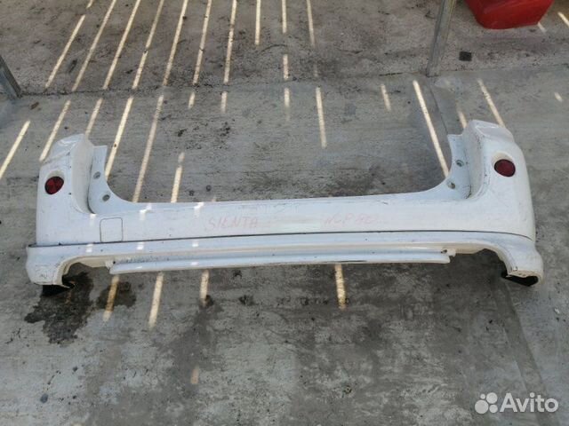 Бампер задний Toyota Sienta NCP81