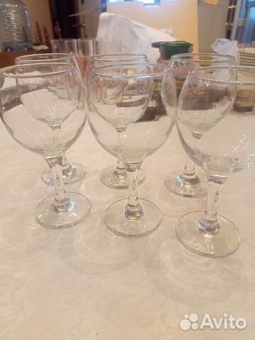 Фужеры из тонкого стекла