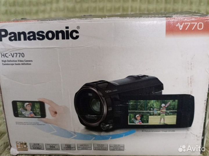 Видеокамера panasonic hc v770