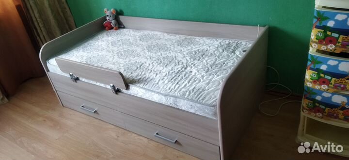 Детская кровать от 3 лет с матрасом