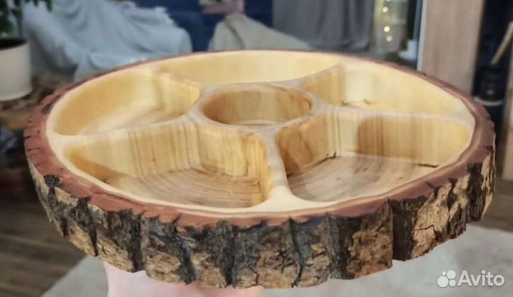 Манежница из спила дерева