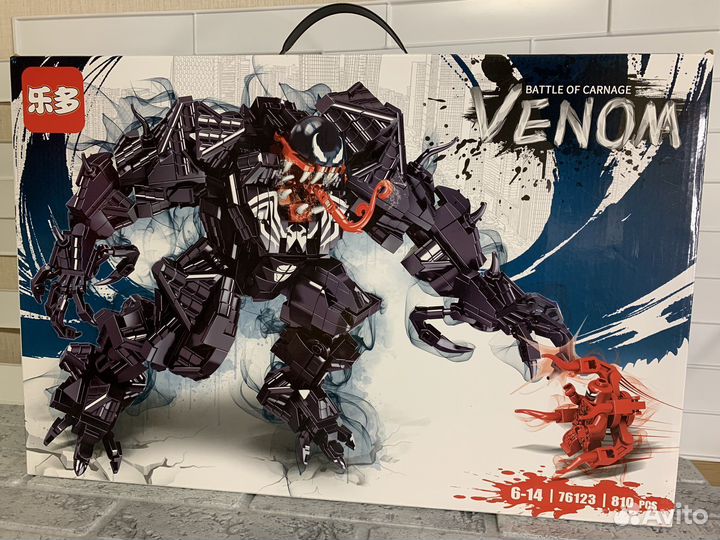 Конструктор Веном Venom battle OF Carnage 76123