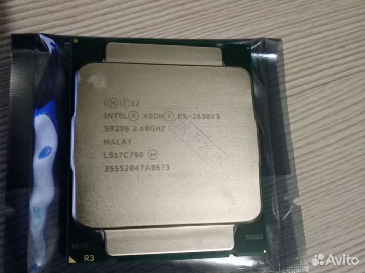 Процессор intel xeon e5 2630v3 2400HZ