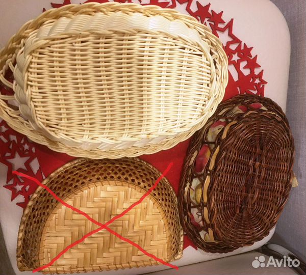 Хлебница плетеная
