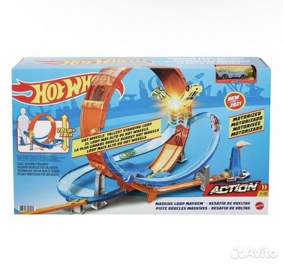 Мертвая петля трек Hot wheels