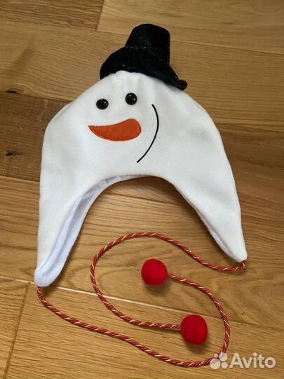 Шапка снеговика