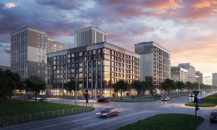 2-к. квартира, 62 м², 9/12 эт.