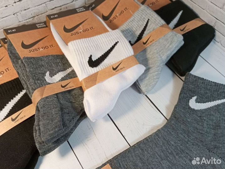 Мужские носки Nike хлопок