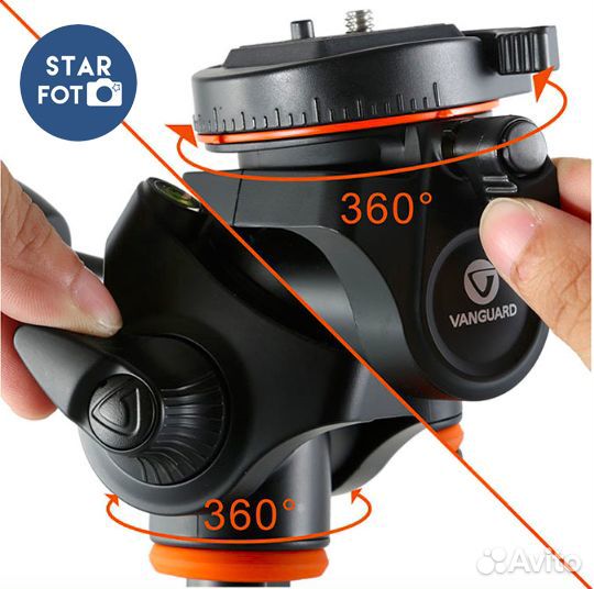 Аренда Штатив Vanguard панорамная 2Д голова 165см