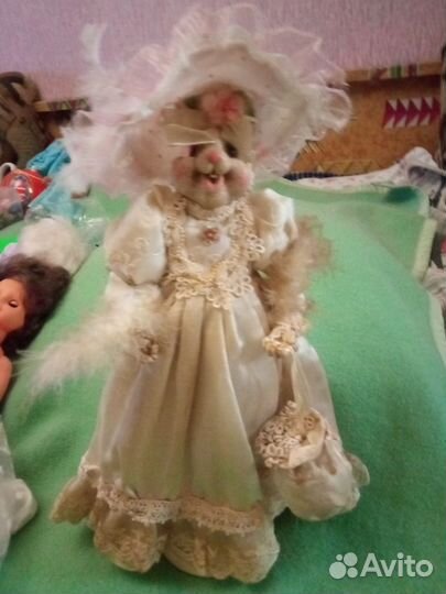 Кукла интерьерная - Зайчиха