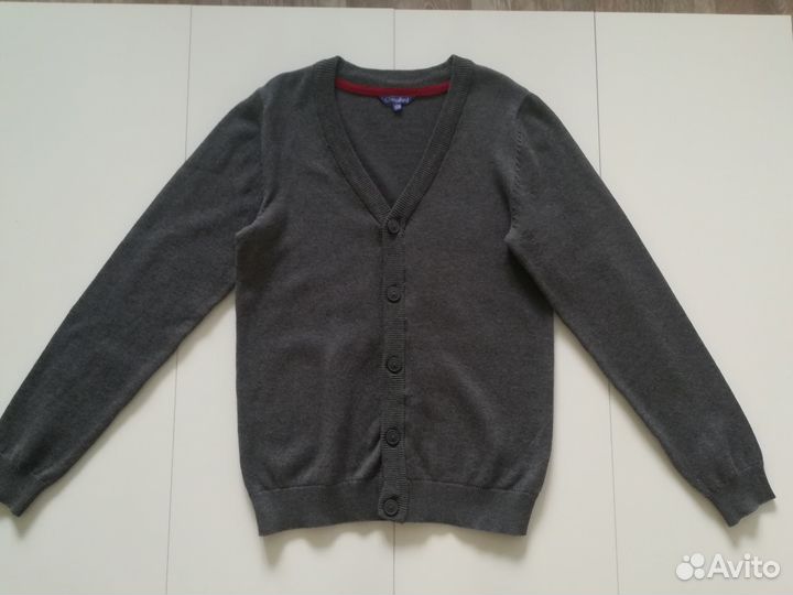 Кардиган школьный для мальчика 158 р