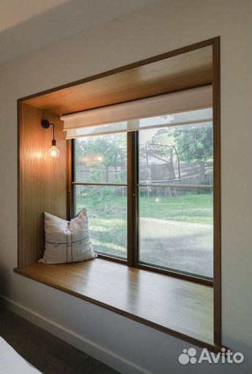 Откосы из дерева