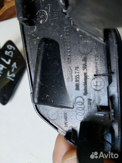 Audi A4 B9 Крышки омывателя фар