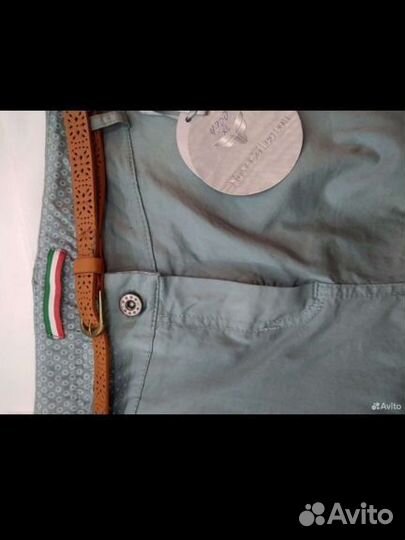 Брюки женские италия 48-50 cotone и лён
