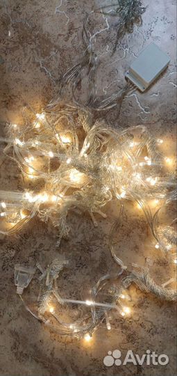 Светодиодная гирлянда штора 3x2м