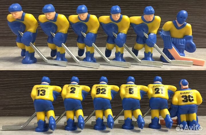 Настольный хоккей Stiga Play off игроки запчасти