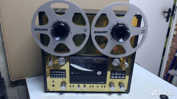 Магнитофон олимп 005С-1 с документами, схемами