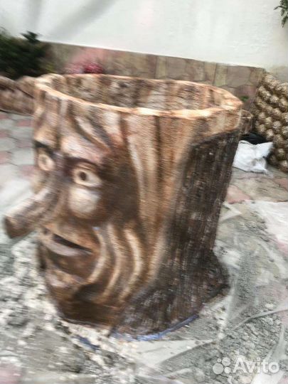 Уличные вазоны бетонные