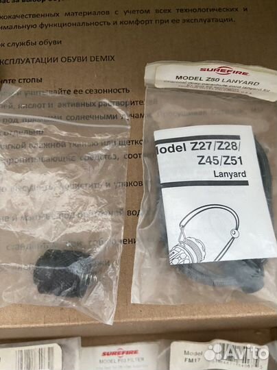 Аксессуары для фонарей surefire. Фильтры. Кнопки