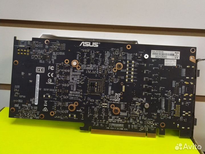 Видеокарта asus dual GeForce GTX 1060 OC 6GB