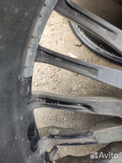 Диски Альпина Р19 разноширокие