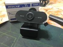 Вебкамера для компьютера и ноутбука, вебка 1080P