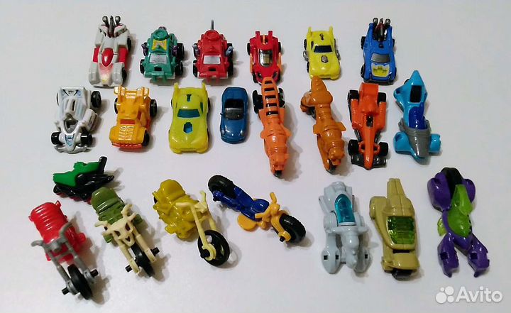 Киндер, машинки и т.п