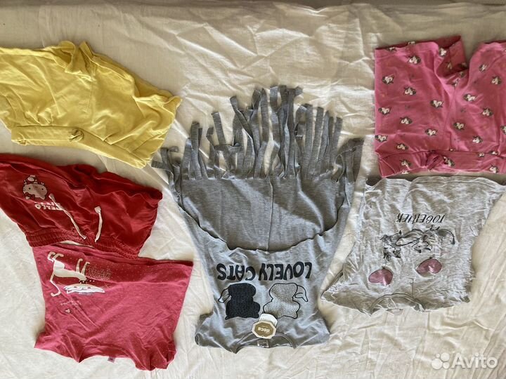 Вещи пакетом на девочку 128