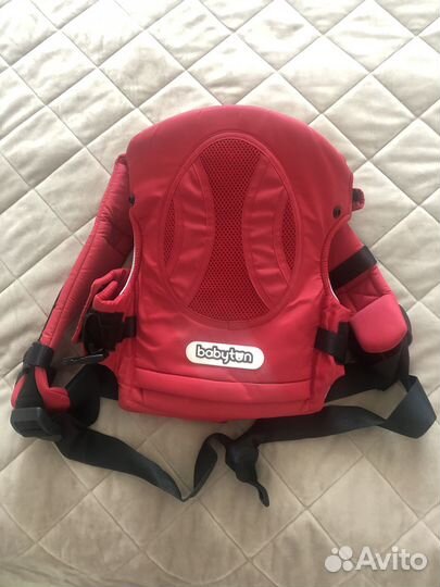 Рюкзак переноска кенгуру baby tan