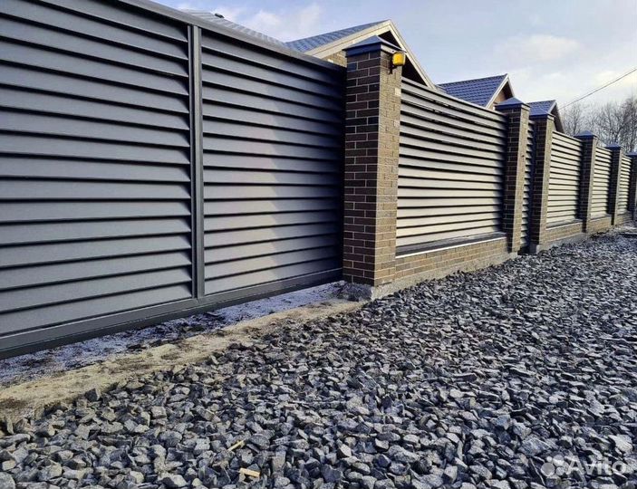 Заборы жалюзи со склада