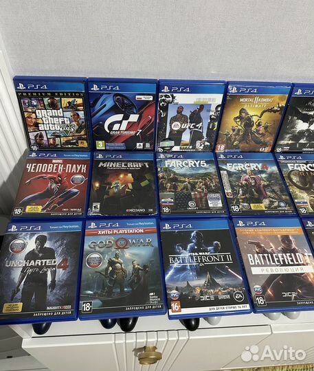 Диски для ps4