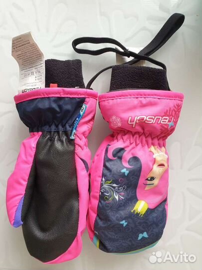 Новые варежки детские непромокаемые