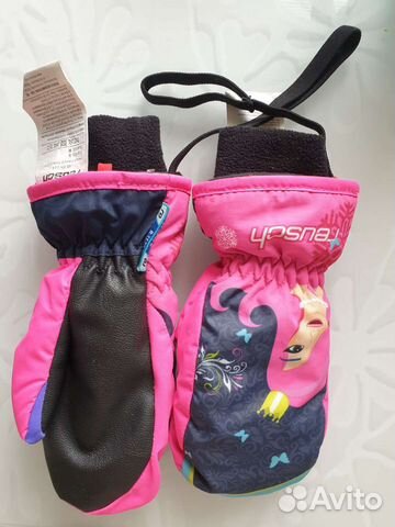 Новые варежки детские непромокаемые