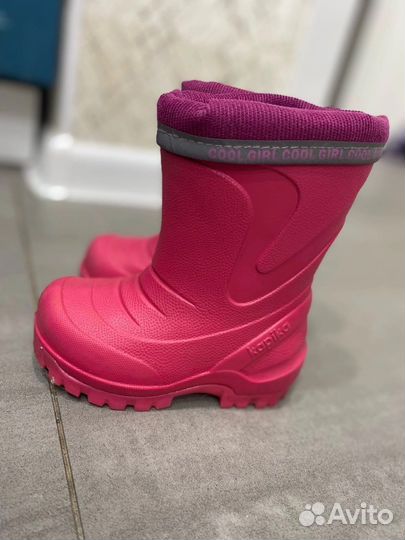 Детские резиновые Капика сапоги 22-23 размер