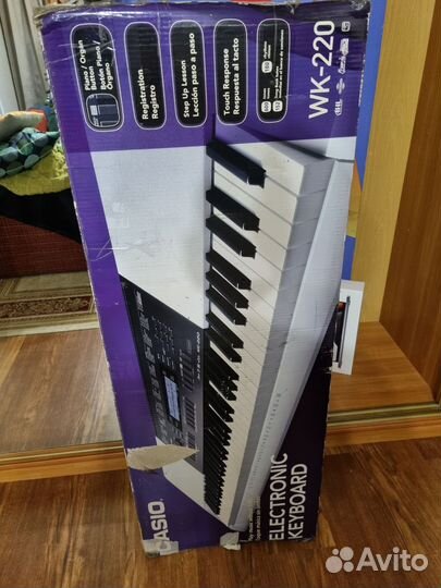 Синтезатор casio wk 220