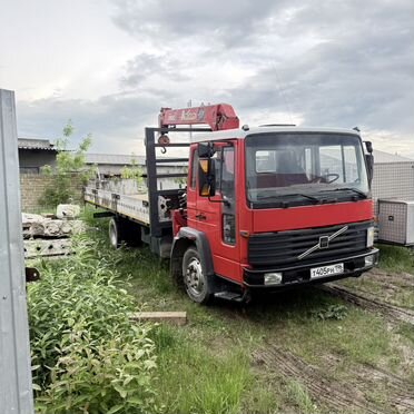 Аренда и услуги манипулятора, стрела 3 т, 10 м, борт 8 т, 6.3 м