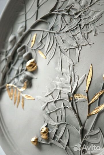 Мастер-класс по ботаническому барельефу