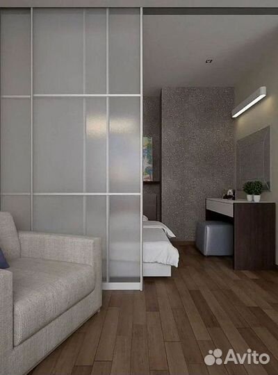 Каскадные перегородки Раздвижные двери